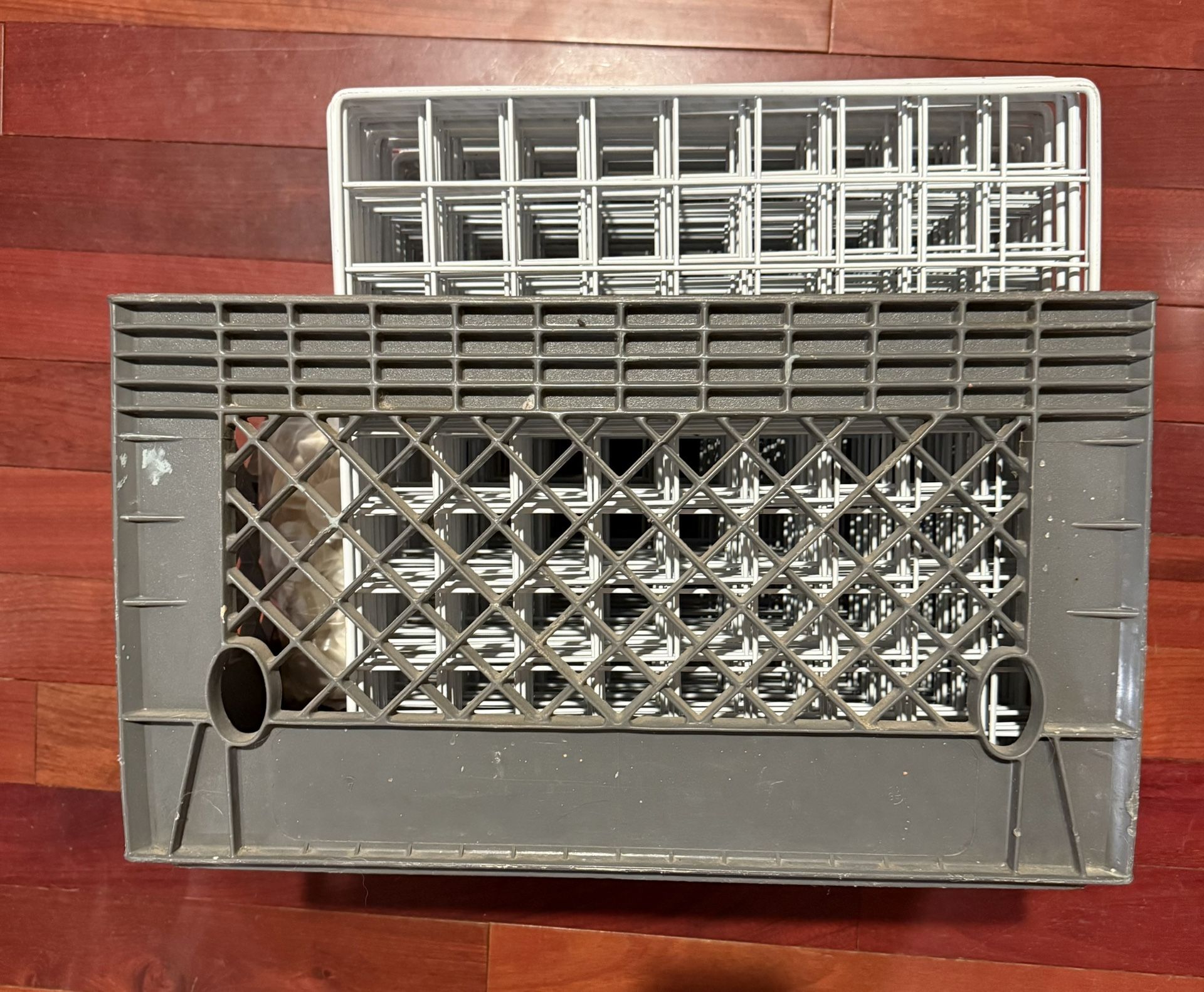 Storage Cubes - White Wire