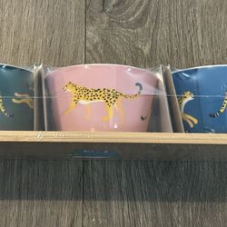 Jaguars Bowls With Tray New