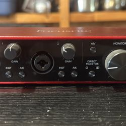 Focusrite 2i2 3rd Gen Audio Interface 