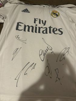 Signed Real Madrid Jersey