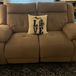 Reclining Couch And Loveseat
