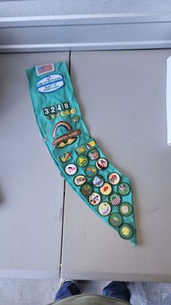 Vintage Girl Scout Sash