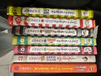 Diary of a Wimpy Kid Book Bundle – 7 Hardcover Books