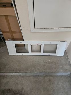 Ideal Pet Dog Door for Sliding Window – Adjustable Insert