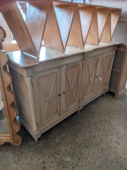 Four door handcrafted sideboard