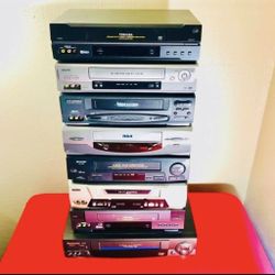 Tested VCR VHS Cassette Players For Sell