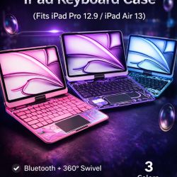 Keyboard Case for iPad Pro 12.9 / iPad Air 13 (NEW)e