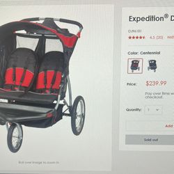 Double stroller Jogger