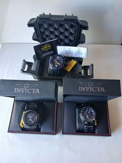3 Invicta Black Panther Men's Watch New