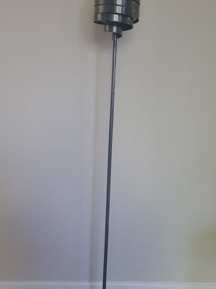 Long Floor Candle Holder