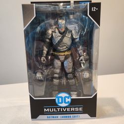 McFarlane DC Multiverse Batman Armored Suit Batman Action Figure NEW