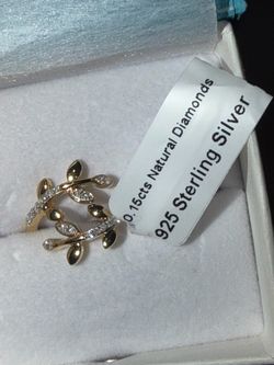 Size 8 diamond ring
