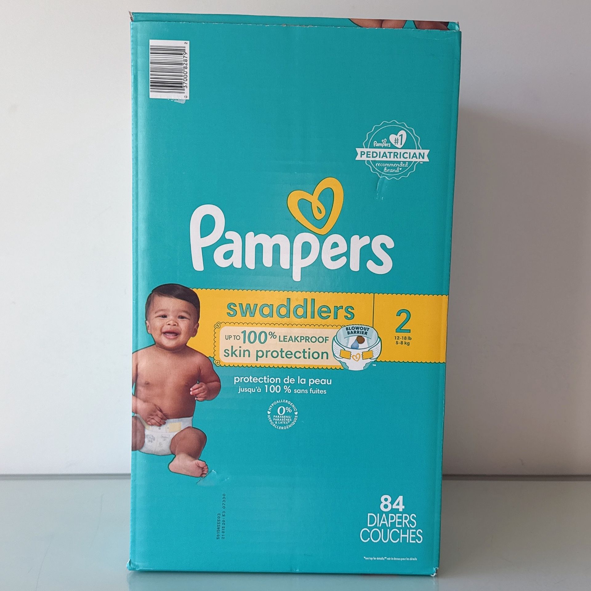 Pampers Swadders Size 2 Diapers 84 count- $18