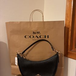 Coach Aria Black shoulder Bag 