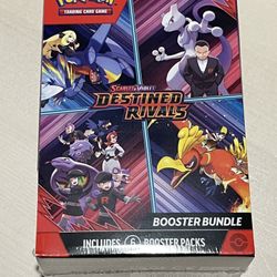 Pokémon Destined Rivals Booster Bundle 6 Pack