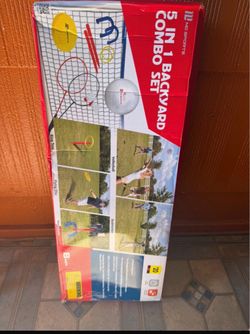 MD Sports 5-in-1 Backyard Combo Set