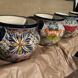 Talavera Garden Flower Pot Maceta