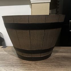 Barrel Planter