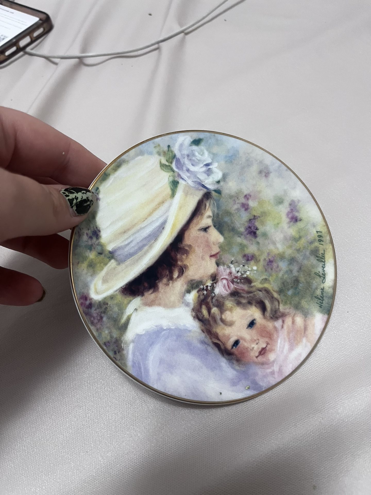 Collectable Mothers Day plates
