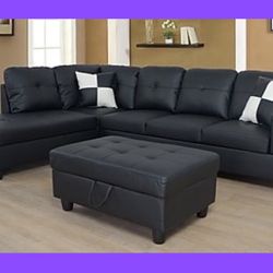 🎈Free Delivery—Brand new sectional sofa couch 