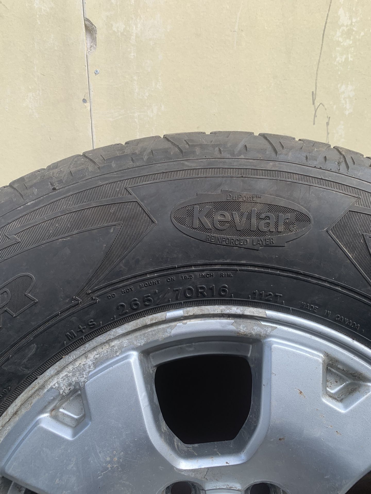 Kevlar Reinforced Layer Tires 