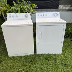 Washer and dryer