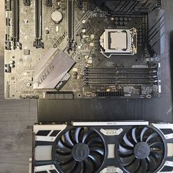 Cpu I7 9700k + GPU 1070 + Mobo Asus Rog