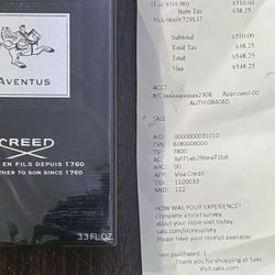 Creed Cologne -(never Opened)