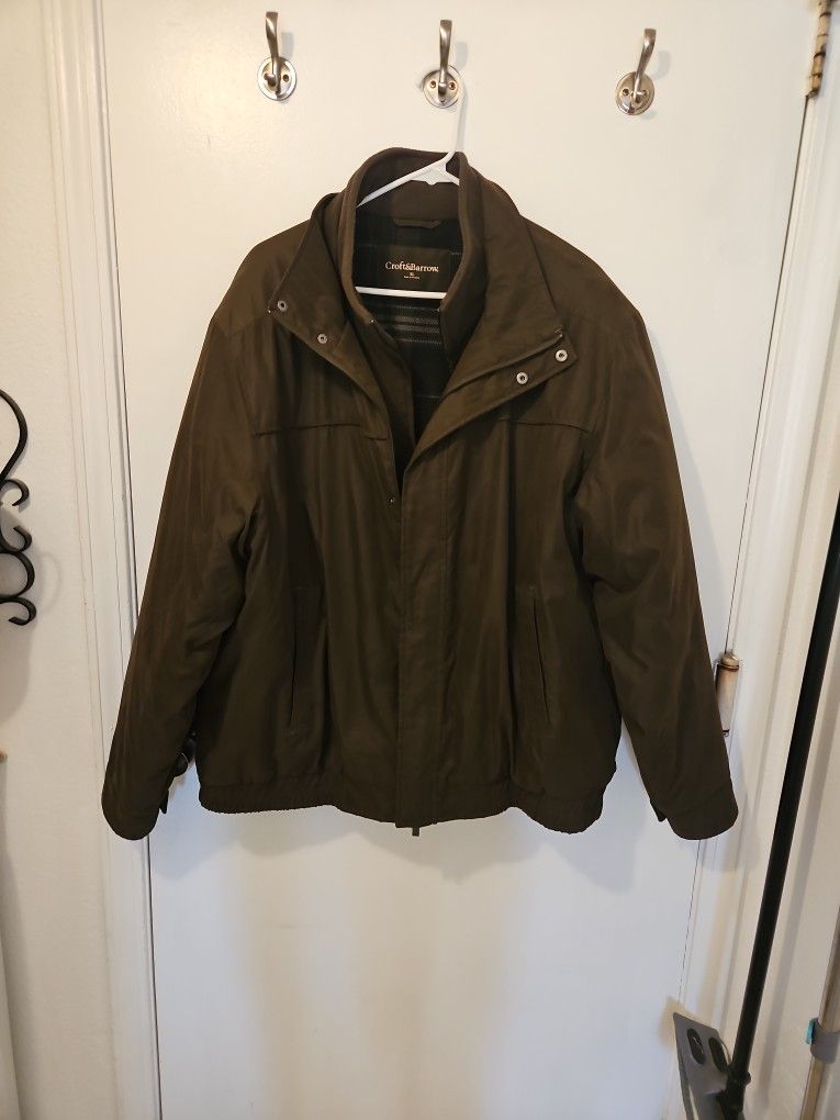 X Large Brown Jacket Croft&Barrow 20.00