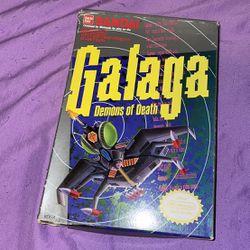 Galaga: Demons of Death (Nintendo NES, 1988) Game - Authentic