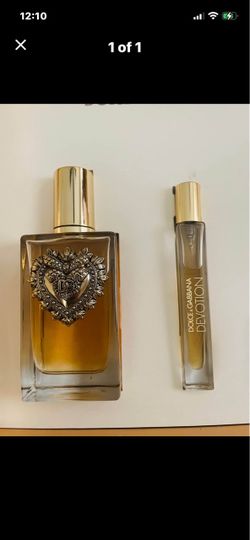 Dolce Gabanna Devotion perfume and mini sprayer