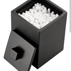 Resin Square Canister with Lid