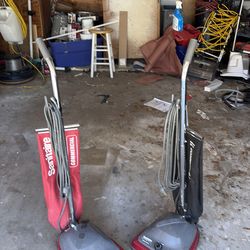 Commercial vacuums. 80 each.