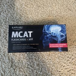 MCAT flash cards 