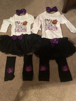 Two Pieces Halloween Costumes &10 Each 