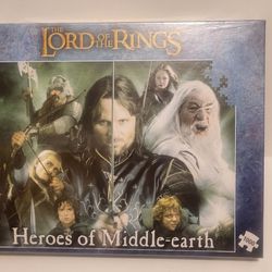The Lord Of The Rings Heroes of Middle Earth 1000 pcs Puzzle Limited Edition 2021 UK New seal