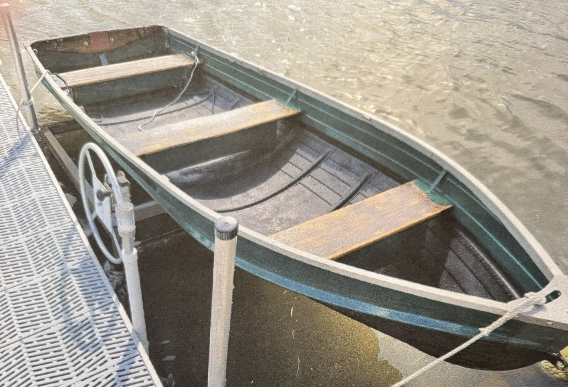 Aluminum Row Boat