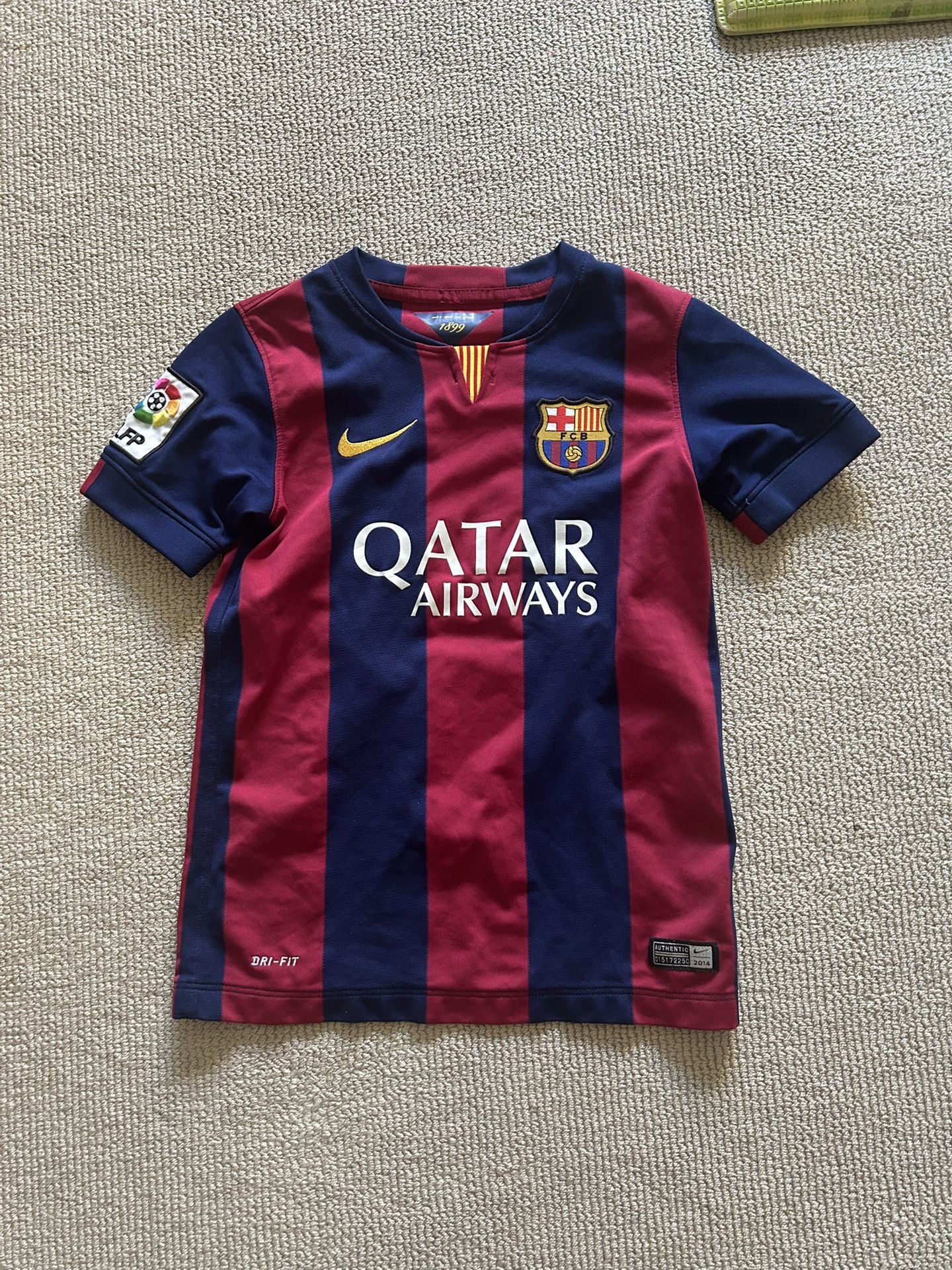 Official Neymar FC Barcelona Kids Shirt Size 4T