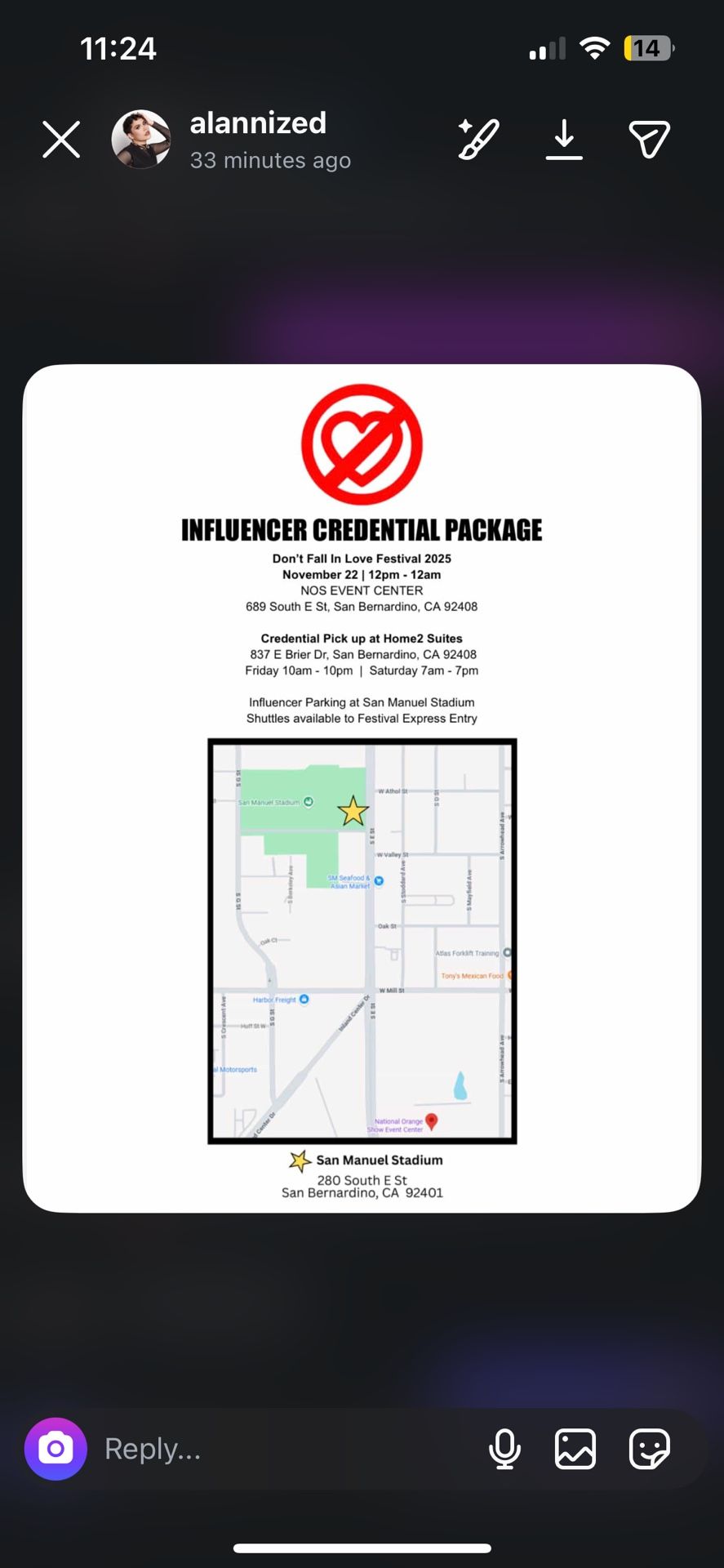 DONTFALLINLOVEFEST 2 TICKETS