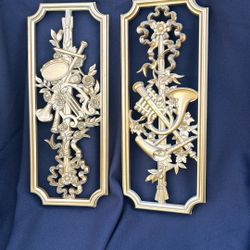 Vintage MCM Homco  Wall Decor