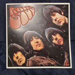 The Beatles Rubber Soul Metal Sign