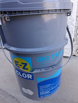 Big Tabs 3-Inch Chlorine Tablets | E-Z Clor 50 Lbs
