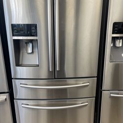 Samsung Refrigerator 4 Doors Stainless Steel 