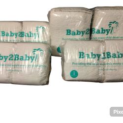 4 Packs Baby Pampers 
