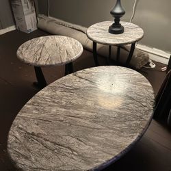 Three Table On Sale Total 75 Dollars As Is 