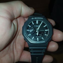 G Shock Grey Carbon Fiber Watch