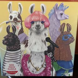 New Llama Rama - 500 Piece Family Jigsaw 