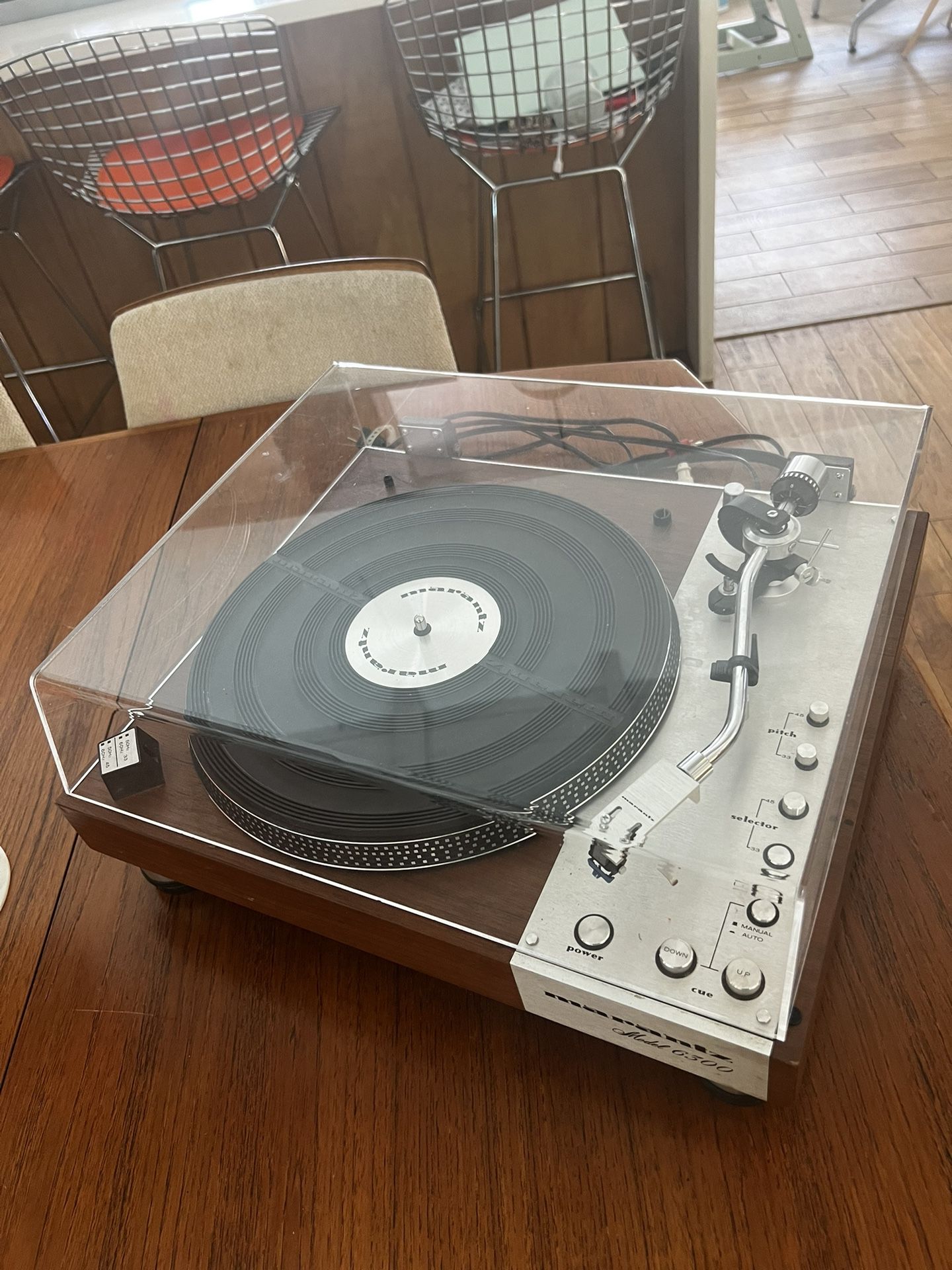 Marantz 6300 Direct Drive Turntable With Shure Cartridge and N97xe Stylus