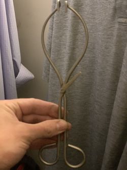 Fisher Scientific Stainless lab tool/Pyrex 19/38 lab glass(antique)