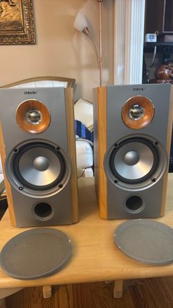 Sony SS-NX1 Magnetically Shielded Bookshelf Speakers 100w 6 Ohms